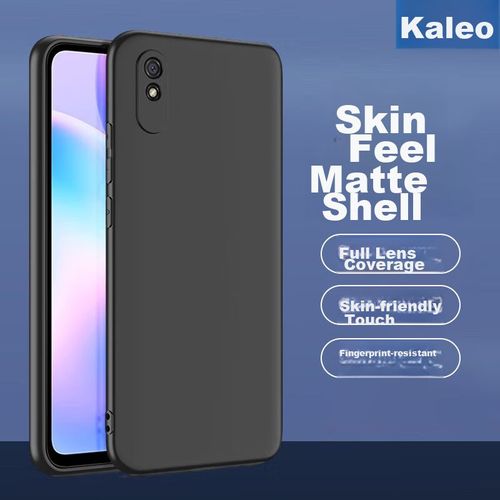 Funda Para Xiaomi Redmi 9A Kelleia Tpu Negra Mate