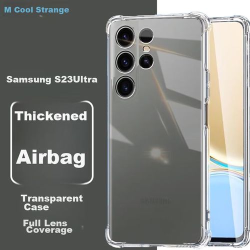 Funda Para Samsung Galaxy S23 Ultra Maikuqi Tpu Transparente
