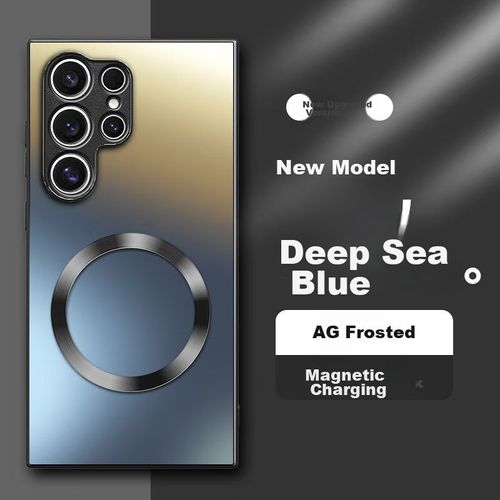 Funda Para Samsung Galaxy S24 Ultra Xingwu Mate Azul Profundo