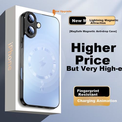 Funda Para Iphone 16 Ekakashop Ultrafina Antigolpes Azul Marino