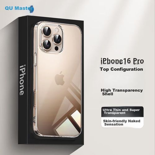 Funda Para Iphone 16 Pro Best Coac Silicón Transparente