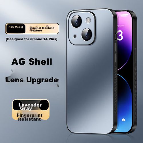 Funda Para Iphone 14 Plus Shangsu Pc Mate Gris Lavanda