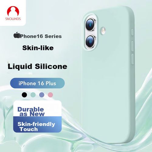 Funda Para Iphone 16 Plus Snowkids Silicona
