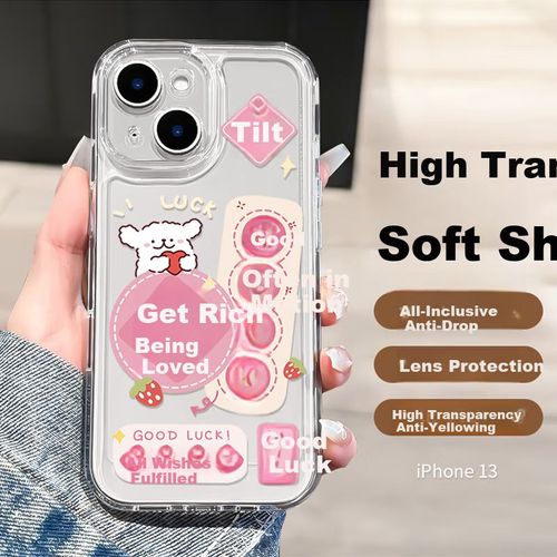 Funda Para Iphone 13 Weikai Protección Completa Diseño Espacial Negro