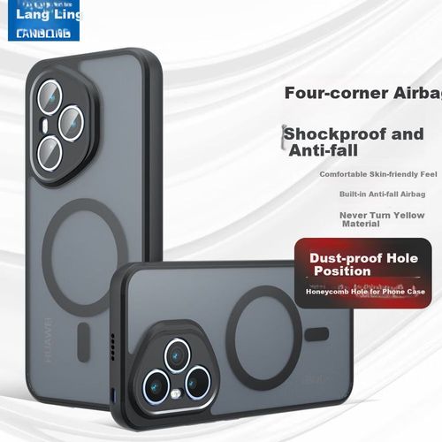 Funda Para Honor 400 Pro Langling Ultra Delgada Mate Airbag Negra