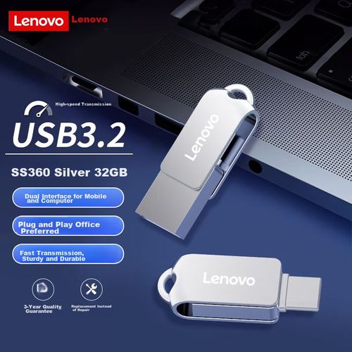 Unidad LENOVO Flash Tipo-C USB3.2 SS360 32GB