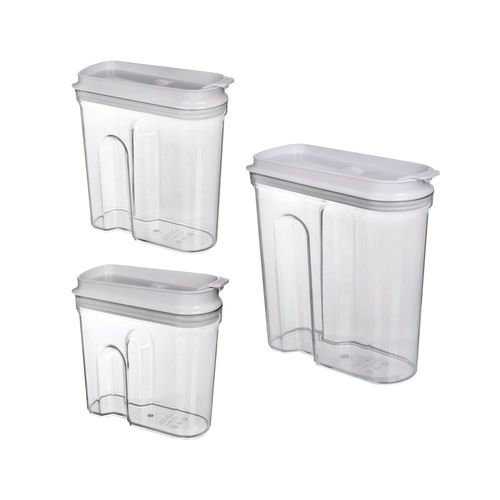 Set de Recipientes  Hermeticos Cerealeros 3 Piezas Grandes.