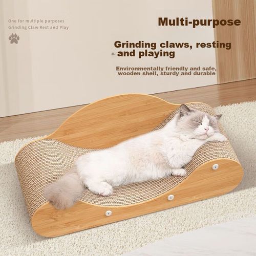 Rascador para gato de sofá 60x24x23cm