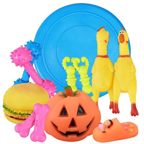 Set de juguetes para perro 8pzas