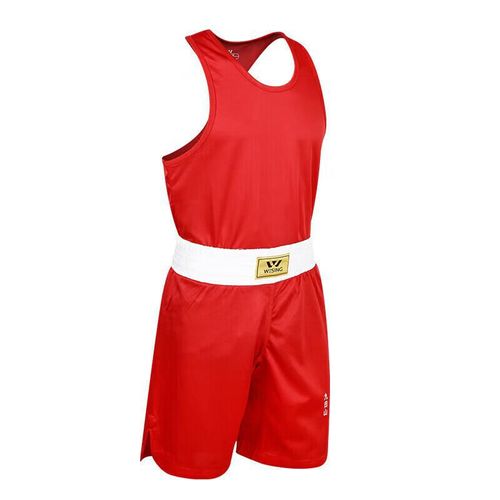 Traje de boxeo,Talla M,Color rojo