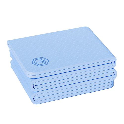 Tapete de yoga, grosor 6mm, azul