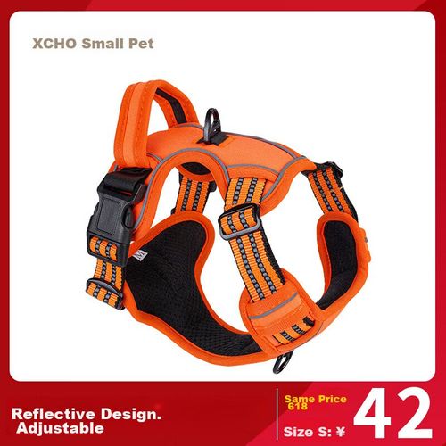 Pechera para perro XCHO S naranja