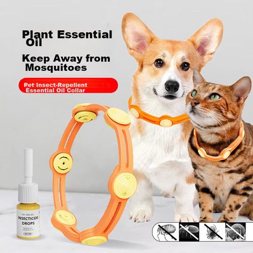 Collar antipulgas para perros y gatos
