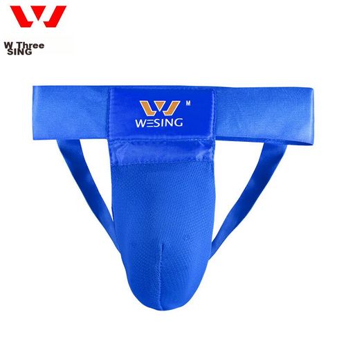Protector de ingle para boxeo, Talla L, color azul