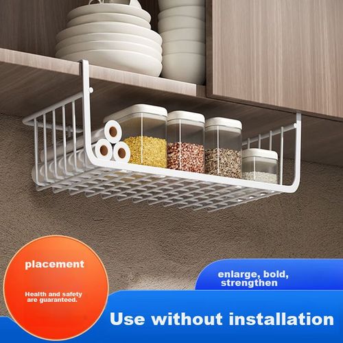 Estante de cocina colgante blanco