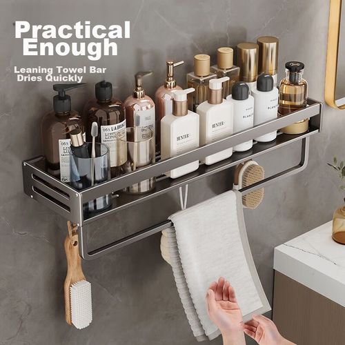 Estante organizador de baño 50cm