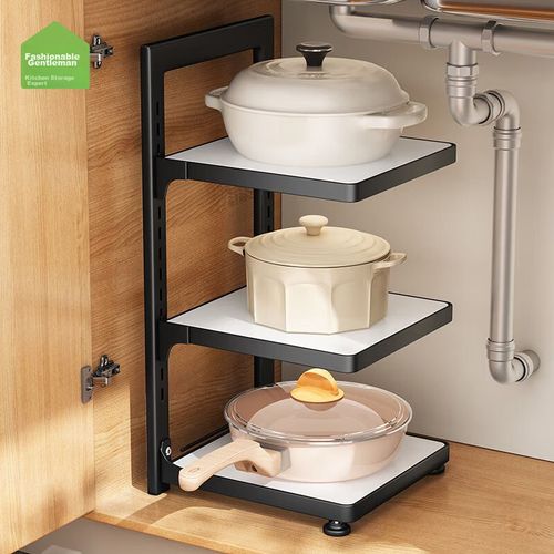 Estante organizador para utensilios de cocina 3 niveles