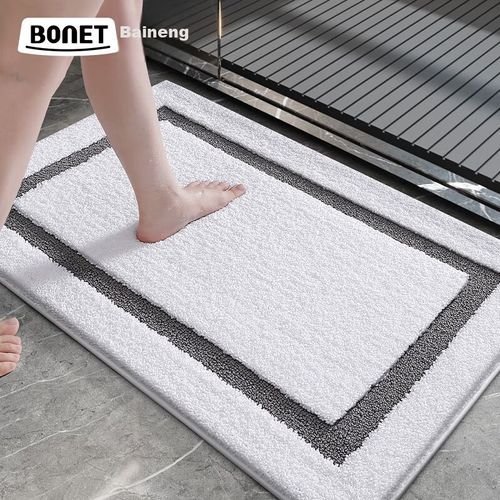 Tapete para baño absorbente 61X92cm blanco