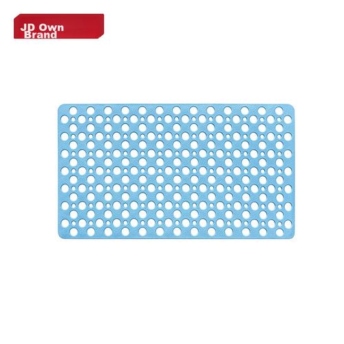 Tapete para baño antideslizante 60x90cm azul