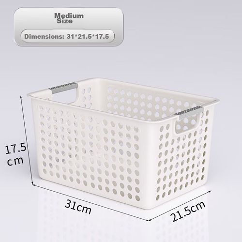 Caja de almacenamiento multiusos 3pzas mediano