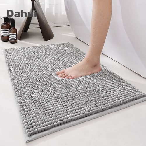 Tapete para baño antideslizante 60x90cm gris