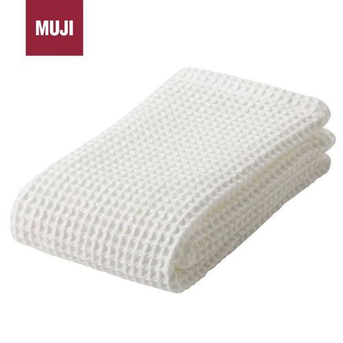 Toalla de baño waffle 34x85cm blanco