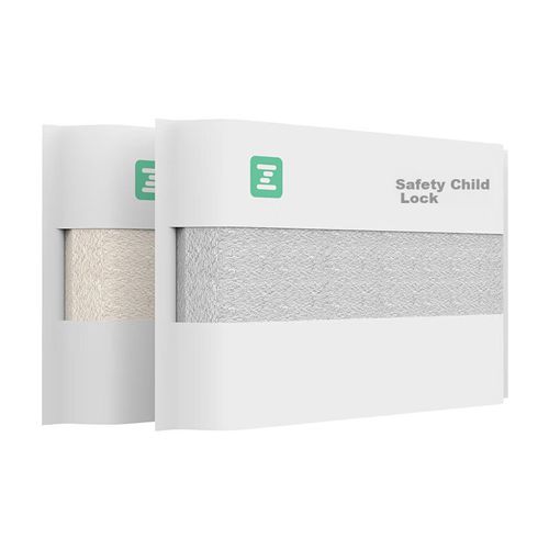 Toalla facial unisex 72x34cm 2pzas gris y beige