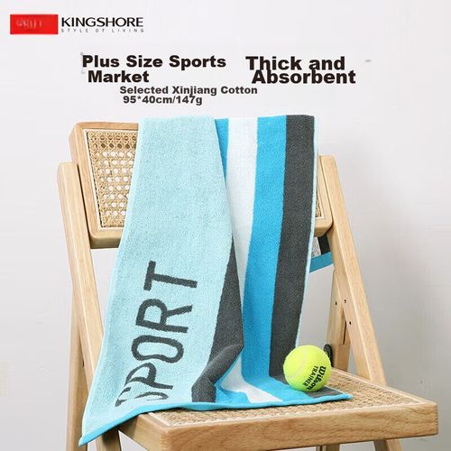 Toalla deportiva 95x40cm azul