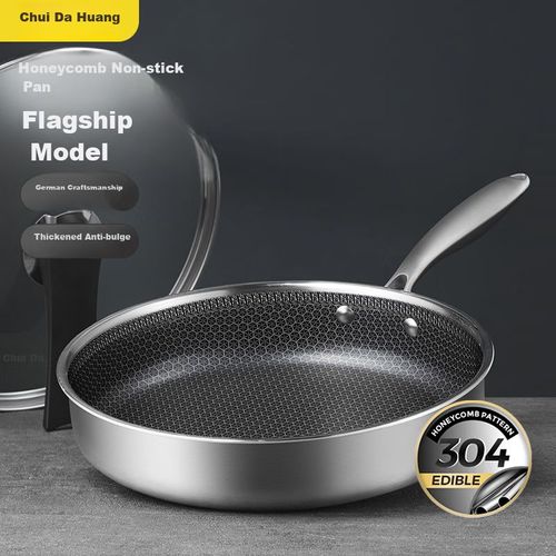 Sartén antiadherente de acero inoxidable 28cm COOKER KING