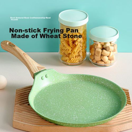 Sartén plano antiadherente 20cm Verde OLOFE