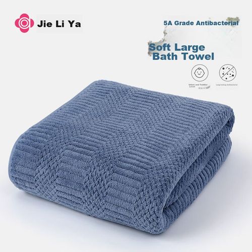 Toalla de baño de secado rápido 90x170cm Azul