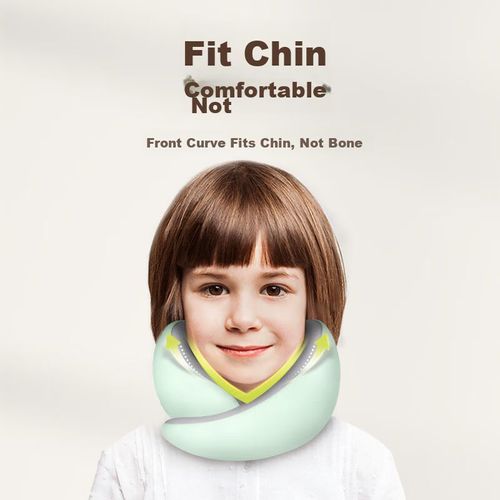 Almohada de viaje en forma de U Gris