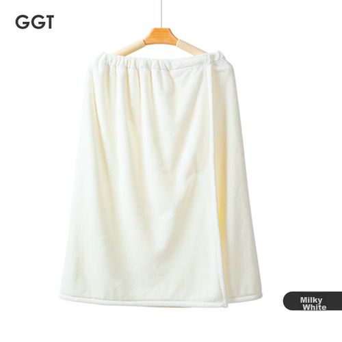 Bata de baño de felpa unisex 75cm GGT Blanco