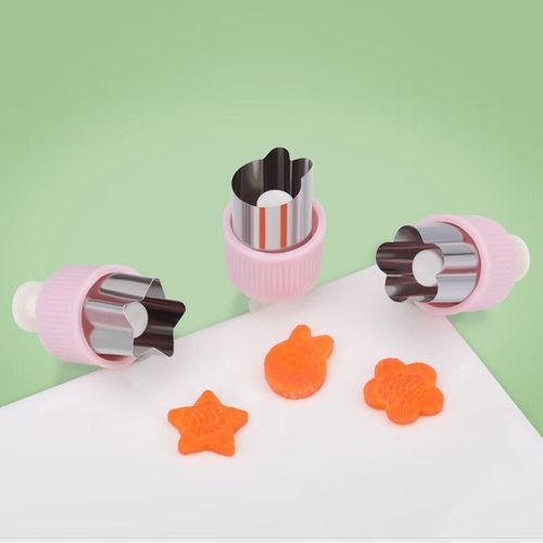 Juego de cortadores de figuras Rosa