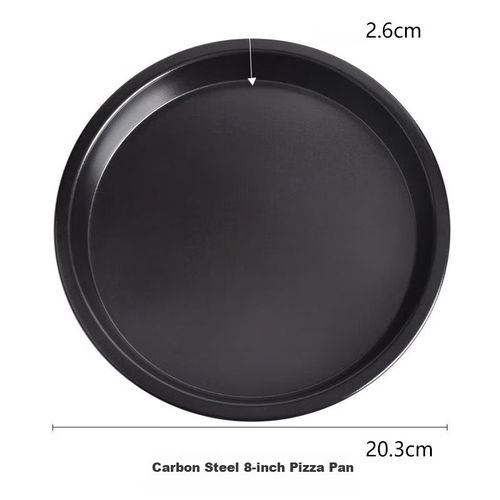 Molde rectangular para pizza 8" Negro