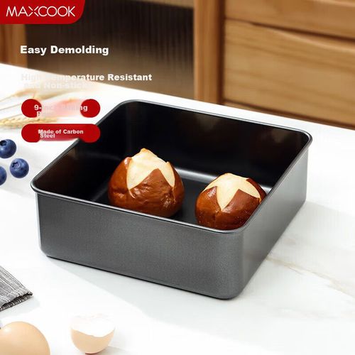 Molde para hornear profundo 9" Negro MAXCOOK