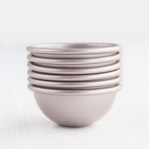 Juego de moldes semirredondos 7cm 6pzas