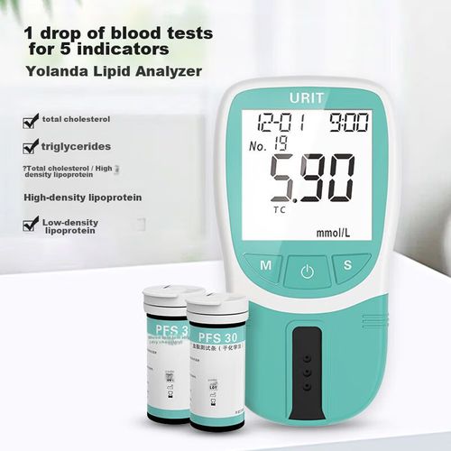 Medidor de Lípidos en Sangre URIT 10 tiras