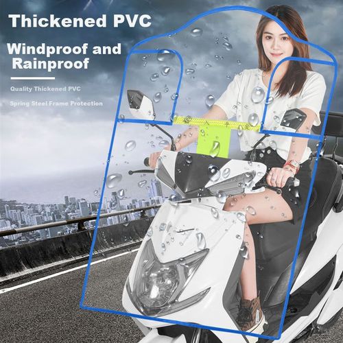 Cubierta Parabrisas Scooter Eléctrico Deepol Transparente