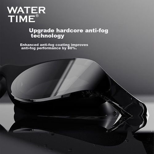 Goggles para natación WATERTIME modelo 200 con prescripción miopía antivaho unisex