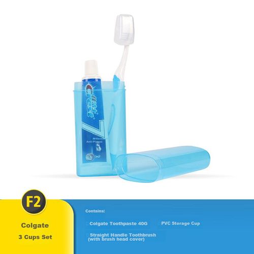 Set de Artículos de Aseo JOYTOUR con Estuche Azul Cielo