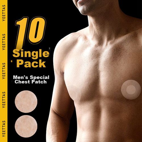 Almohadillas para pecho Yezi redondas invisibles transpirables unisex