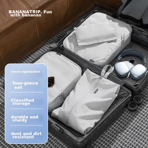 Set de Bolsas de Almacenamiento de Poliéster para Viaje 4 Piezas