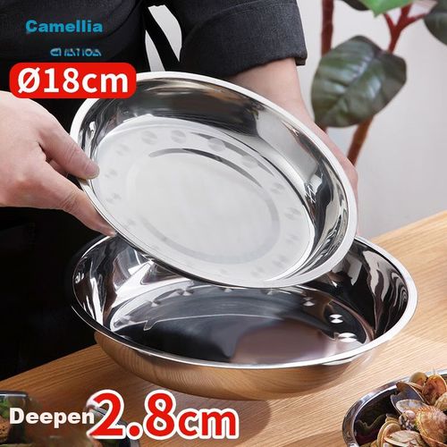 Plato Chahua Zhenxiang 18 Cm Acero Inoxidable