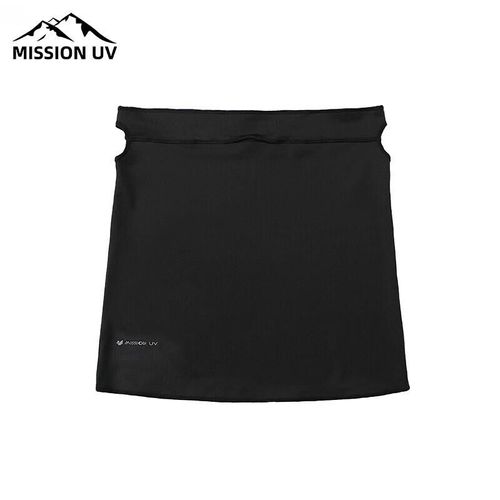 Cubrebocas Mission Uv Ice Silk Protección Uv Negro Unisex