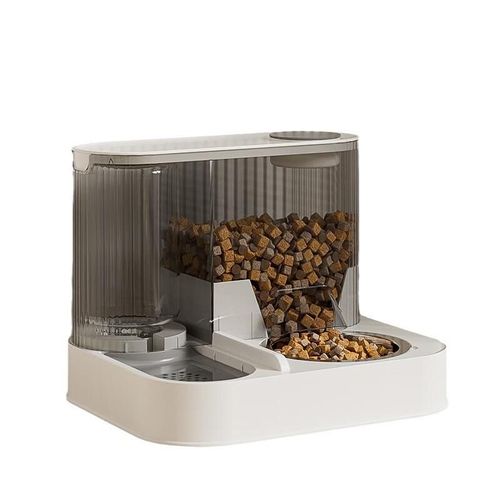 DSRAWMYT Alimentador y Bebedero Automático para Mascotas, 30x25x23 cm