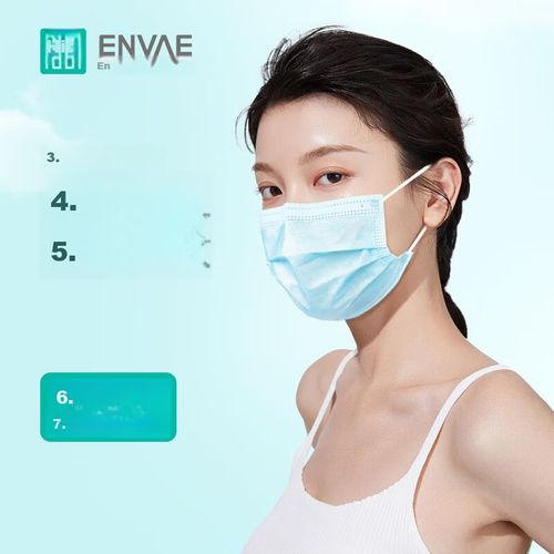 Cubrebocas Envae Quirúrgico Desechable Empaque Individual Unisex