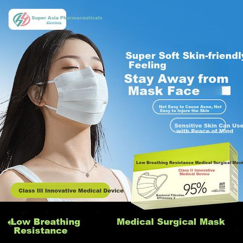 Cubrebocas Chao Ya Quirúrgico Triple Capa Caja 20 Pz Unisex