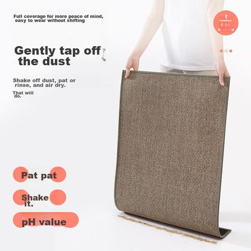 Tapete Da Jiang 80X140 Cm Antideslizante Cáñamo