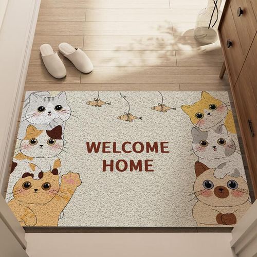 Tapete Yishang Felpudo Entrada Diseño Caricatura